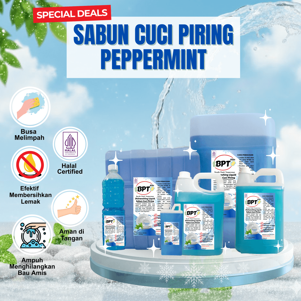 SABUN CUCI PIRING PEPPERMINT